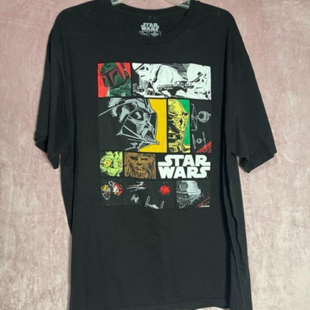 Star Wars And SuperMan Bundle (2) Mens Graphic Short Sleeve Shirts Size XXL - Picture 7 of 11
